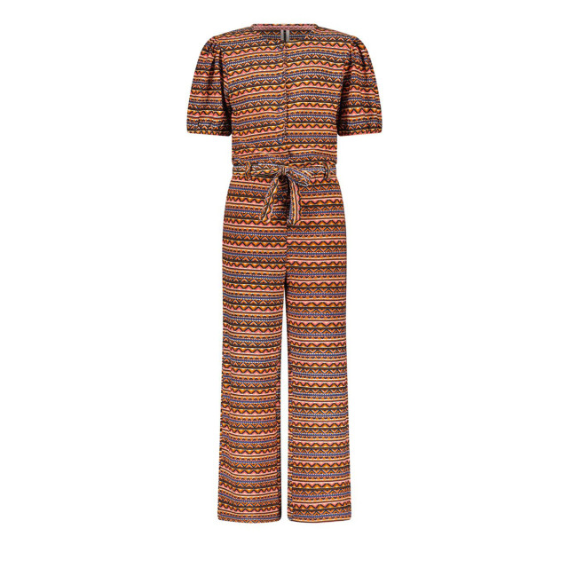 B.Nosy Meisjes korte mouwen jumpsuit babette aztec 150203455 large