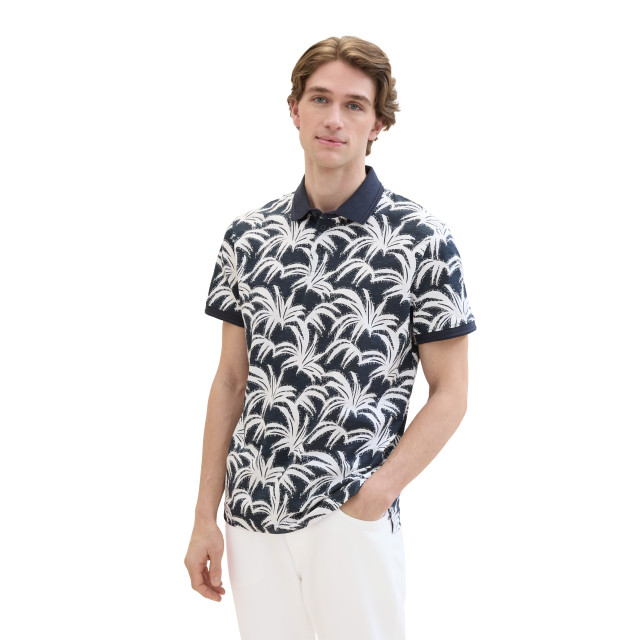 Tom Tailor Allover printed polo 1042134 large