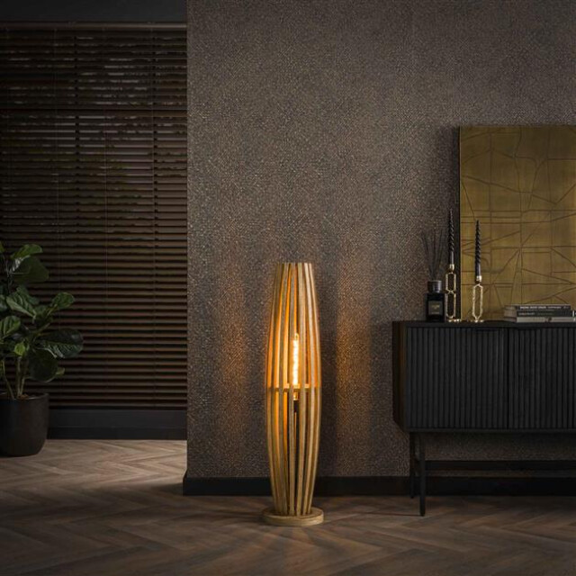 Hoyz vloerlamp orbit 2l massief mango naturel m 2911541 large