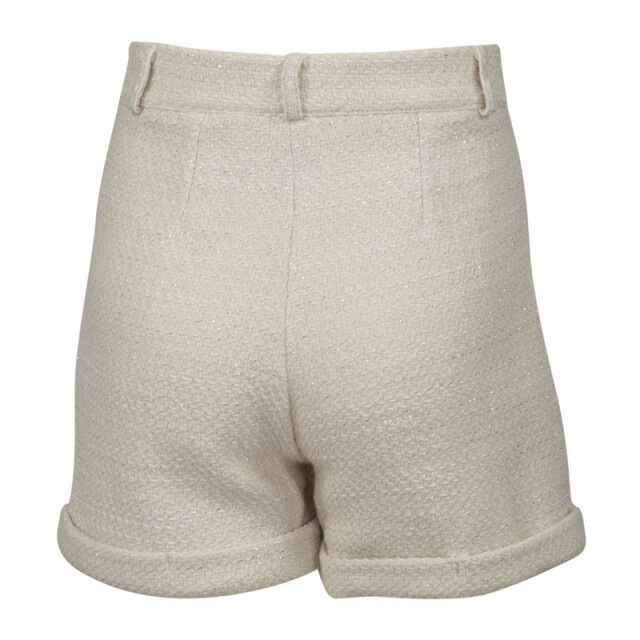 Kiestone Meisjes short sandy off KS9311 - off wit large