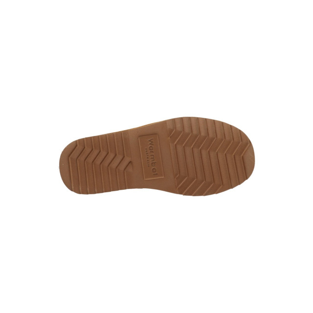 Warmbat Pantoffels willow plateau wlw371025 cognac WLW371025 large