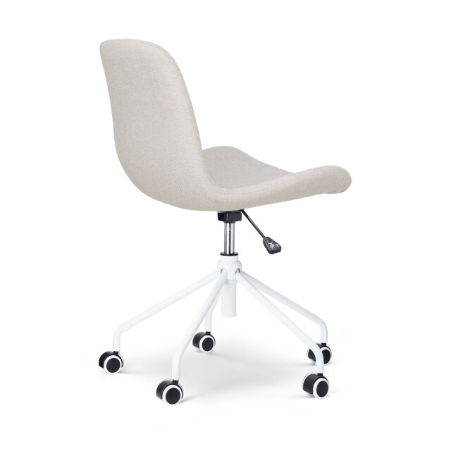 Nolon Nout-fé bureaustoel wit onderstel set van 2 2848490 large