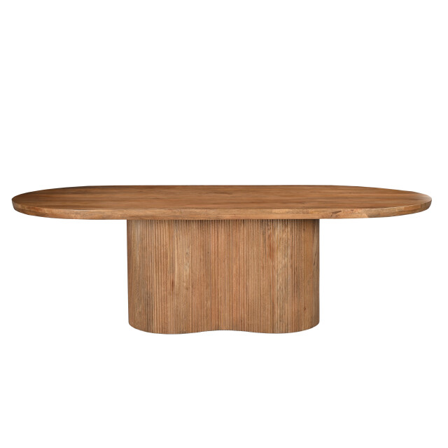 Livingfurn eetkamertafel sevilla 220cm mangohout 2834849 large