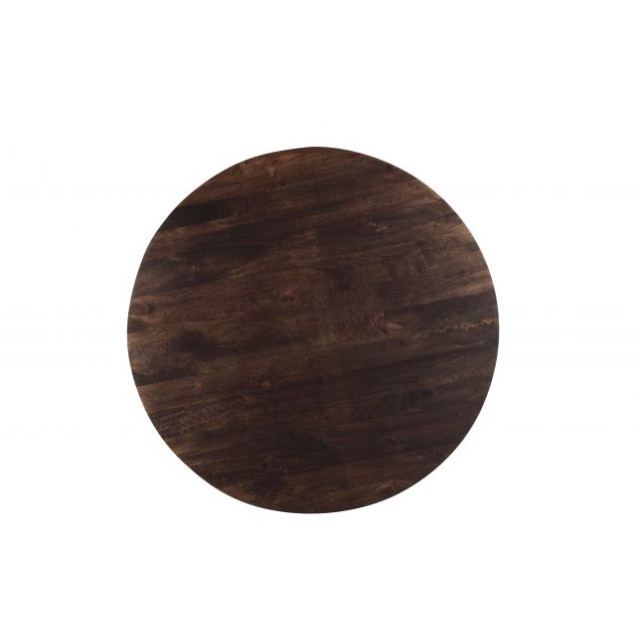 Livingfurn eetkamertafel salvator walnut 130cm mangohout 2630744 large