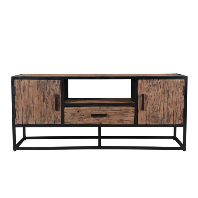 Livingfurn tv meubel dakota 150 cm riverwood / gecoat staal 2058847 large