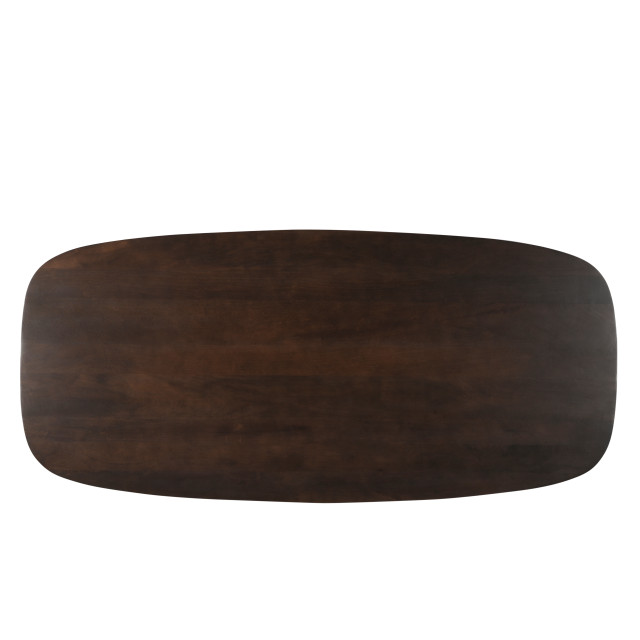 Livingfurn eetkamertafel jesper danish oval brown 210cm mangohout 2834826 large