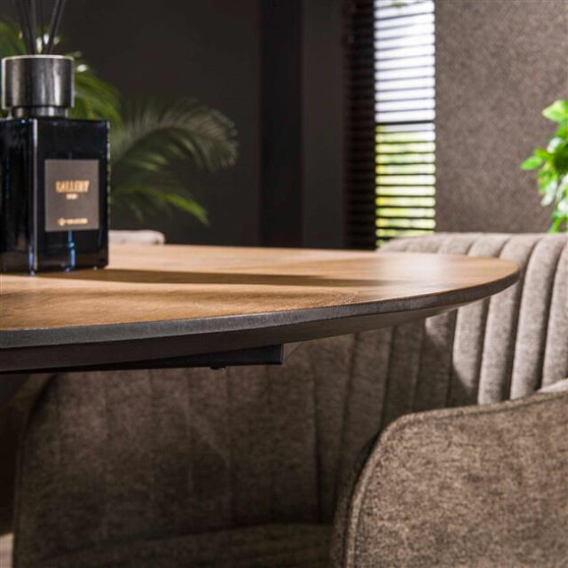 Hoyz eetkamertafel 180 organisch gerecycled teakhout fineer 2917023 large