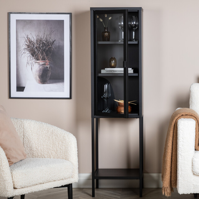 Nest living Claes metalen vitrinekast 40,5 x 150 cm 2922566 large