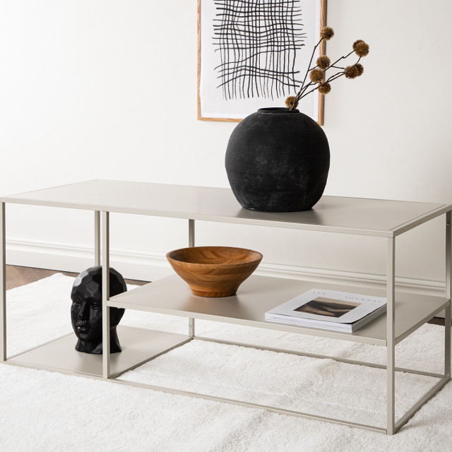 Nest living Jesse metalen salontafel 120 x 55 cm 2922571 large