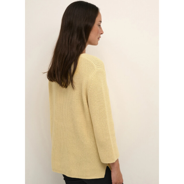 KAFFE Kamerian pull 10508397 yellow 10508397 geel large