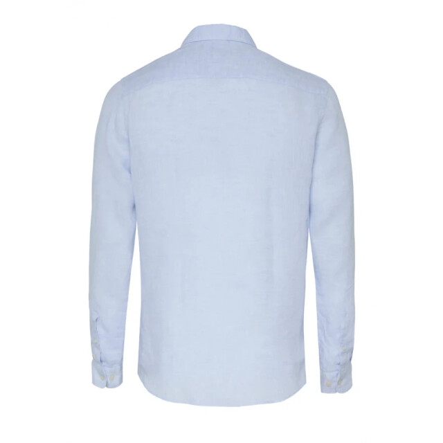 Pure 3805-21110 102 plainlight blue heren linnen overhemd lange mouw 102 PlainLight Blue/3805-21110 large