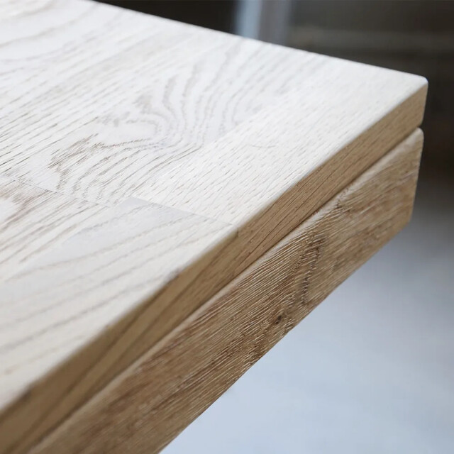 Rowico Home Brooklyn verlengbare houten eettafel naturel 170 x 95 cm 2028725 large
