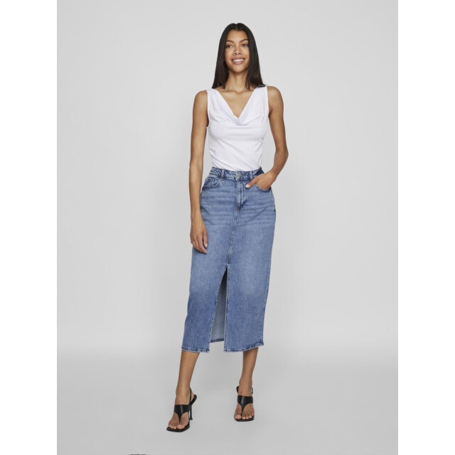 Vila 14099736 vijaf hw midi denim skirt-noos 14099736 large