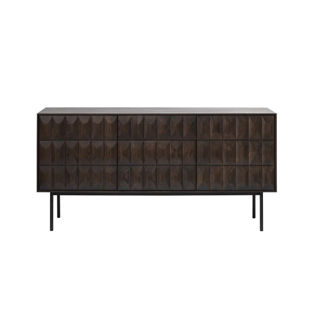 Olivine Vanja houten sideboard donker 160 x 45 cm 2418613 large