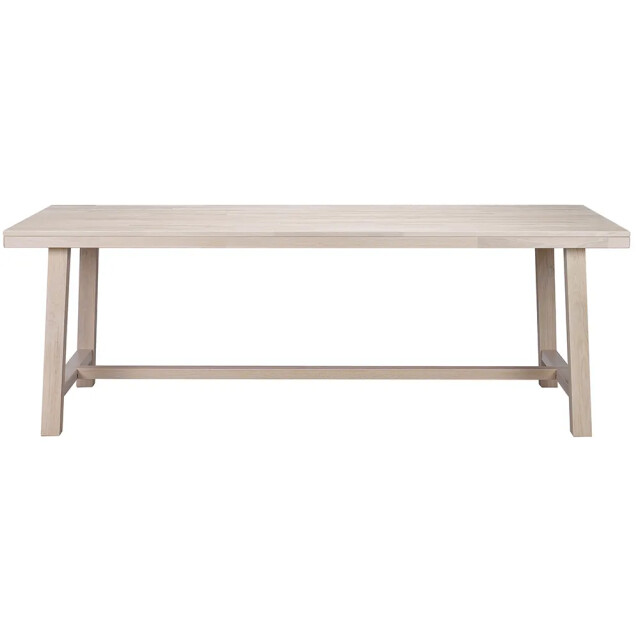 Rowico Home Brooklyn verlengbare houten eettafel whitewash 220 x 95 cm 2394253 large
