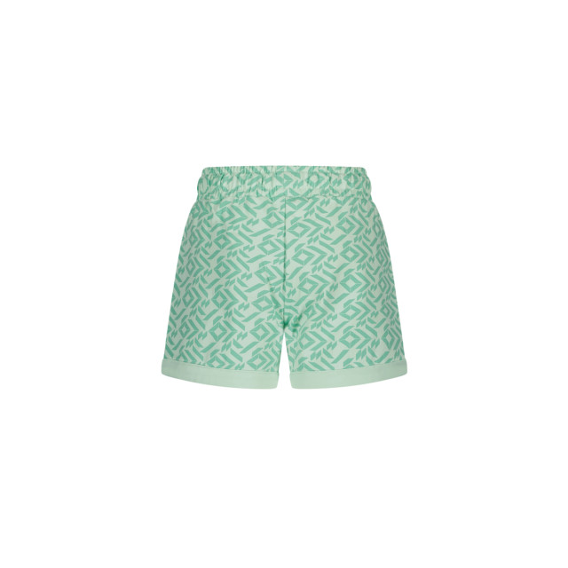 MAYCE Meisjes sweat short mint aop MY402-5605-902 large