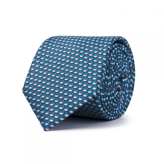 Tresanti Stoke | woven silk tie honeycomb TRTIGE231-800 large