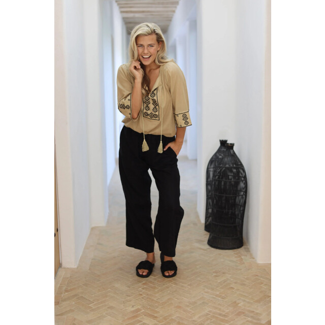 Nukus Ss24031105 silky pants black SS24031105 large