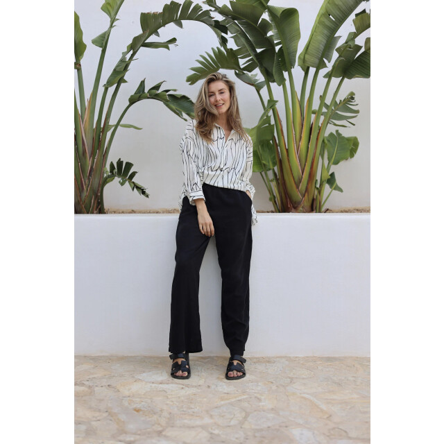Nukus Ss24031105 silky pants black SS24031105 large