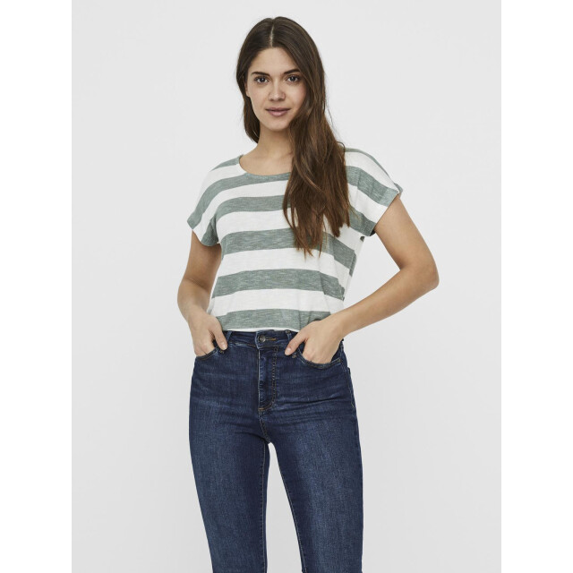 Vero Moda Vmwide stripe s/l top noos 10190017 large