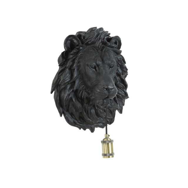 Light & Living wandlamp lion 33.5x19x40.5cm - 2657787 large