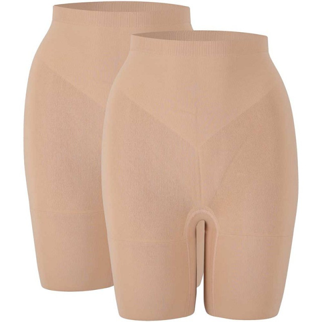 Sarlini Dames corrigerende shorts naadloos 2-pack 000161183003-Beige large