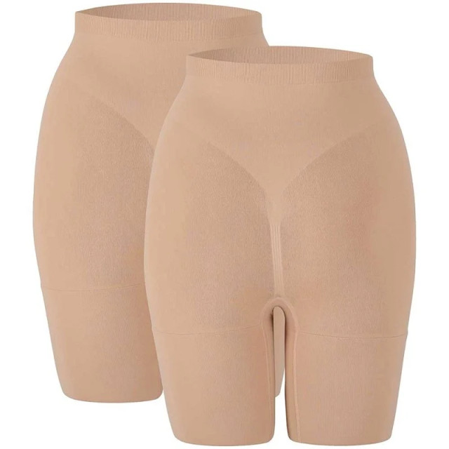 Sarlini Dames corrigerende shorts naadloos 2-pack 000161183003-Beige large