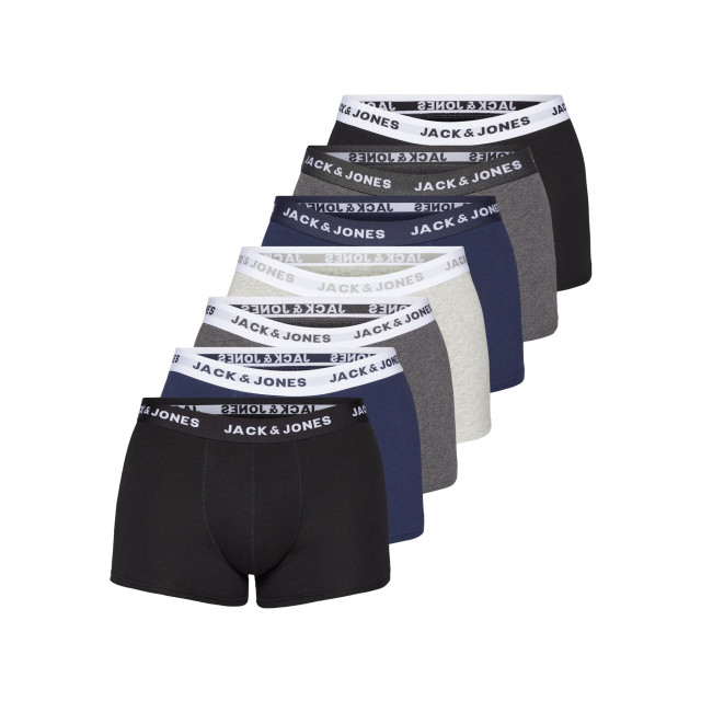 Jack & Jones Heren boxershorts effen trunks jacbasic 7-pack 12165587-Multi large