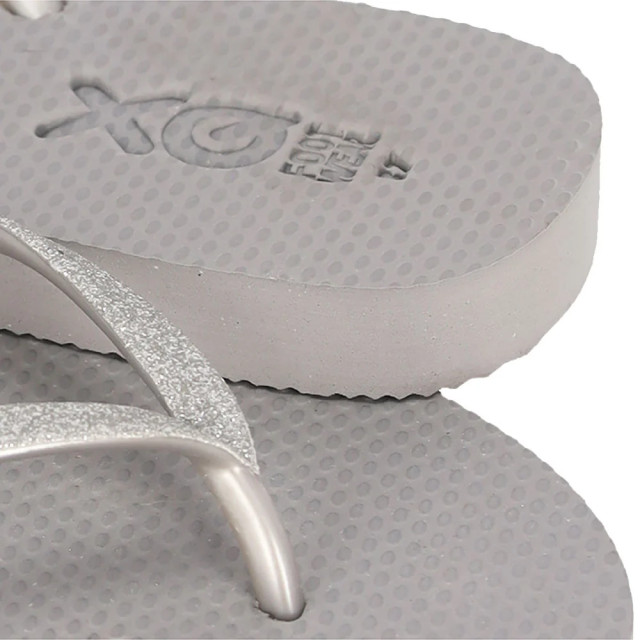 XQ Xq dames teenslippers glitters 123992001-GREY large