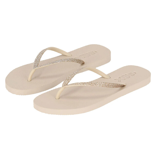 XQ Xq dames teenslippers glitters beige 123992001-SAND large