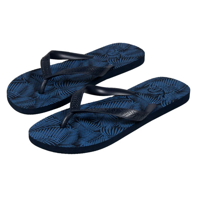 XQ Xq heren teenslippers print donkerblauw 121993002-NAVY large