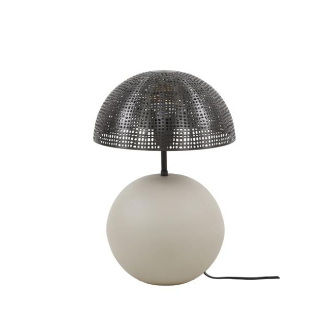 Hoyz tafellamp 1l sphere natural natural grey 2917040 large