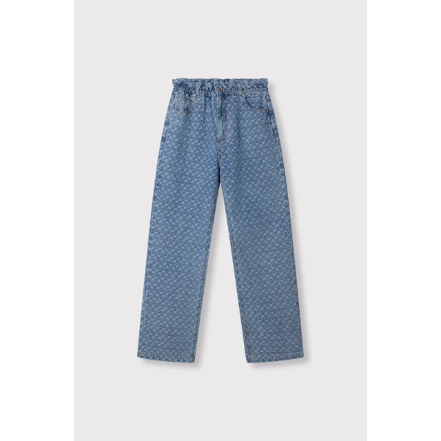 Alix The Label Bull jacquard denim - Bull jacquard denim - Alix The Label large