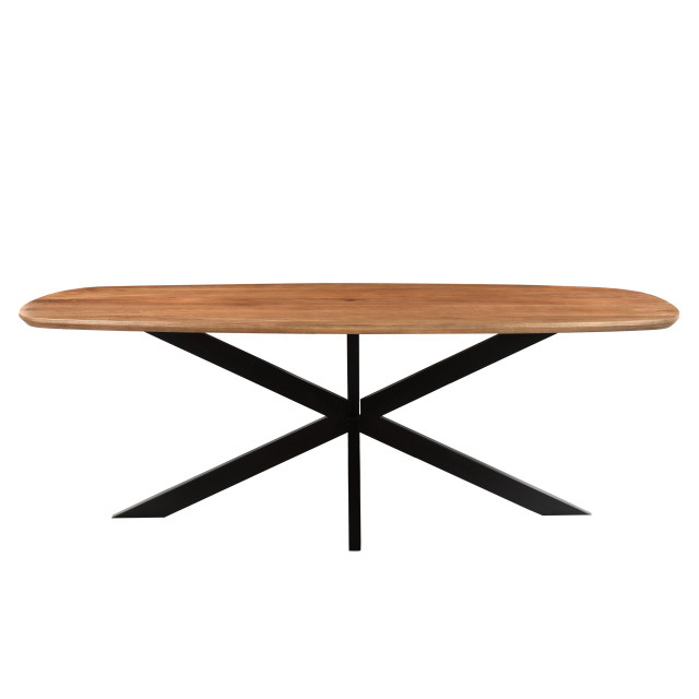 Livingfurn eetkamertafel jesper danish oval 210cm mangohout 2926093 large