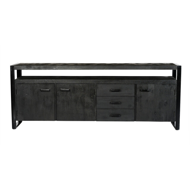 Livingfurn dressoir norris 210x80x45 cm mangohout 2926153 large