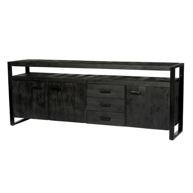 Livingfurn dressoir norris 210x80x45 cm mangohout 2926153 large