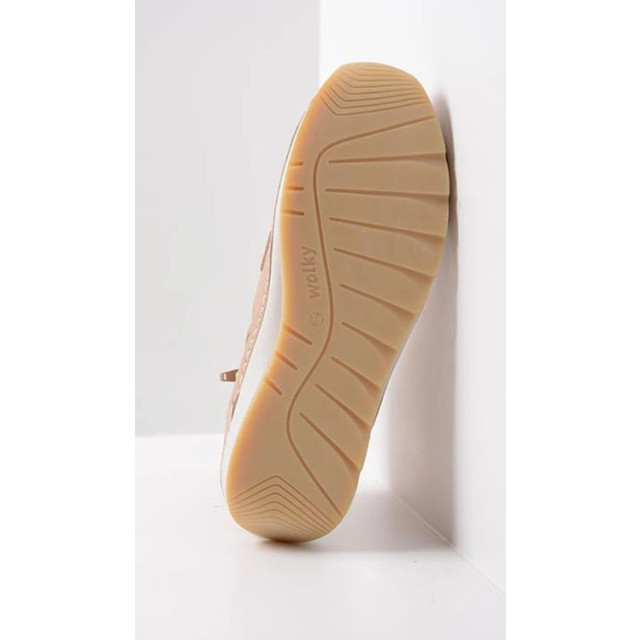 Wolky 00490171 Salado Floater leather Veterschoenen Beige 00490171 Salado Floater leather large