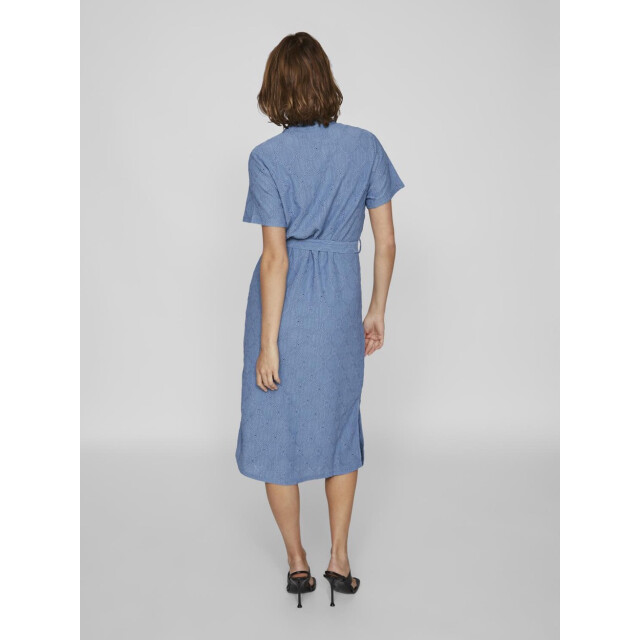 Vila Videlea v-neck ss midi dressrvol raf 4429.33.0047 large