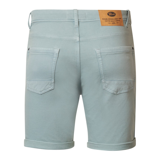 Petrol Industries Jackson jogg coloured denim short slim fit olijf 5150.22.0005 large