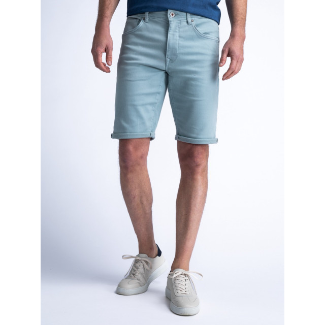 Petrol Industries Jackson jogg coloured denim short slim fit olijf 5150.22.0005 large