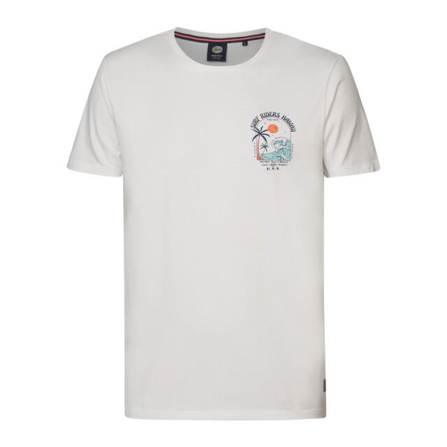 Petrol Industries Men t-shirt ss off-white 5339.02.0304 large