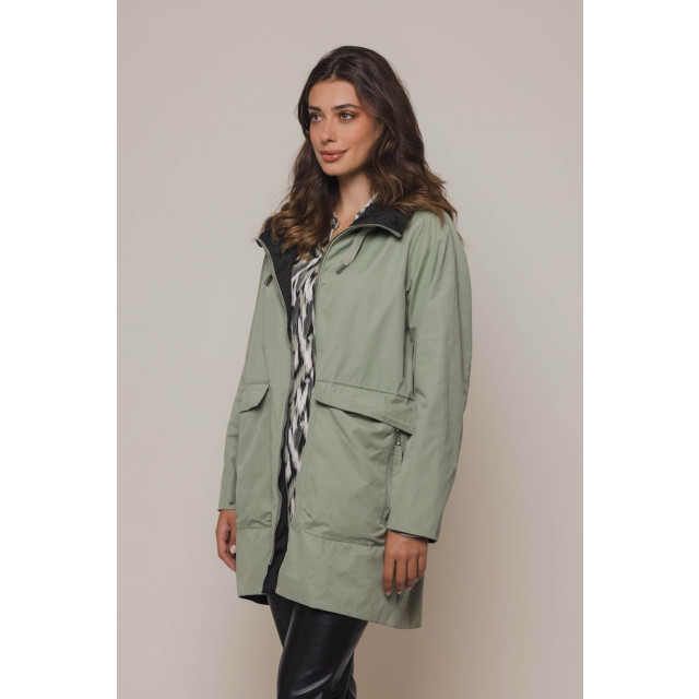 Rino & Pelle Reversible coat olijf 4510.22.0015 large