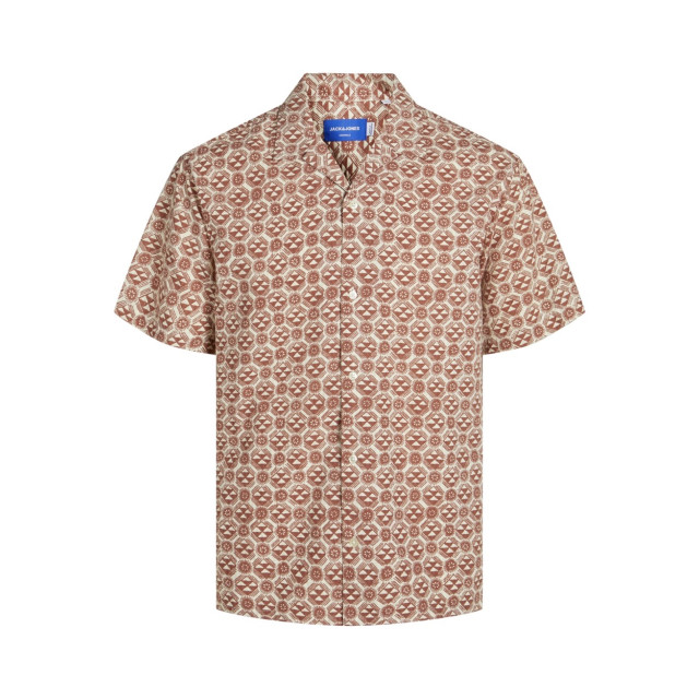 Jack & Jones Jorluke seersucker resort shirt ss dessin 5319.79.0004 large