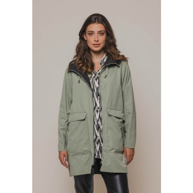 Rino & Pelle Reversible coat olijf 4510.22.0015 large