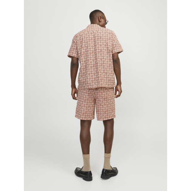 Jack & Jones Jorluke seersucker resort shirt ss dessin 5319.79.0004 large