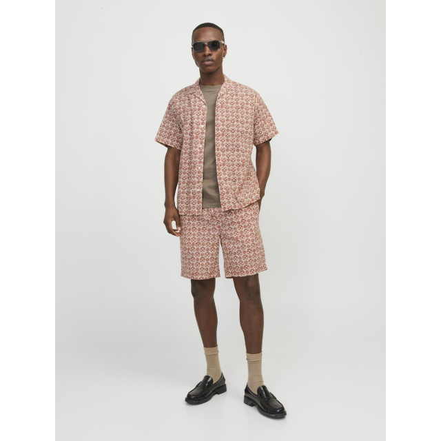 Jack & Jones Jorluke seersucker resort shirt ss dessin 5319.79.0004 large