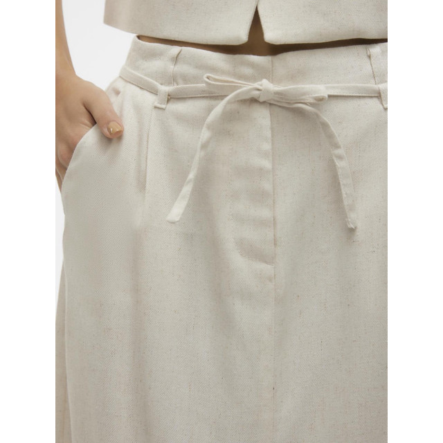 Vero Moda Vmflorence hw long linen skirt beige 4479.05.0001 large