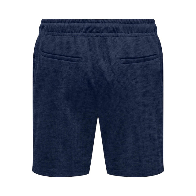 Only & Sons Onskian reg seersucker shorts navy 5159.37.0078 large