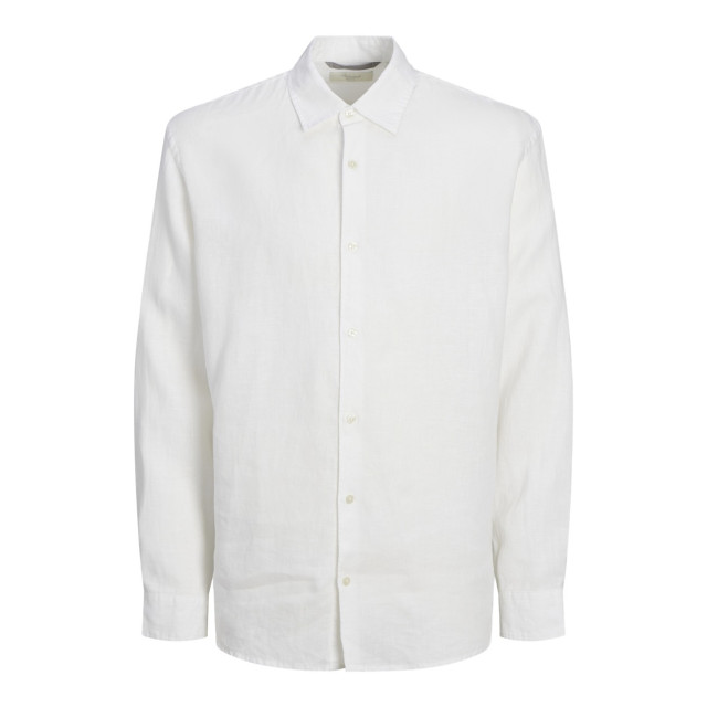 Jack & Jones Jprcclawrence linen shirt ls sn off-white 5309.02.0117 large