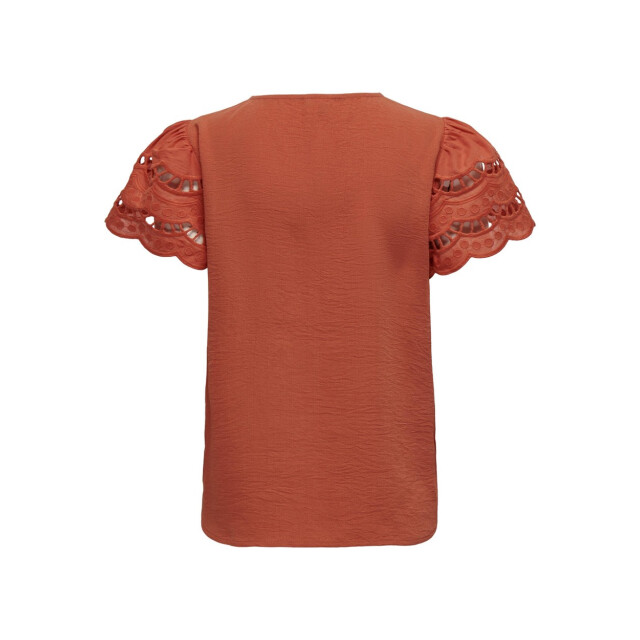 Jacqueline de Yong Jdyhannah ss lace top wvn brique 4382.74.0006 large
